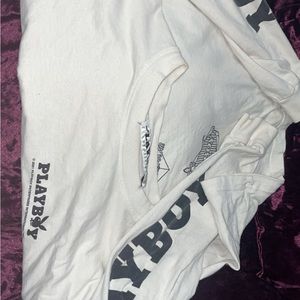 2 Small Women’s PlayBoy long sleeve shirts.